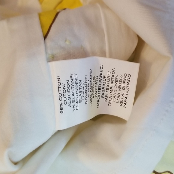 Anne Klein Pencil Skirt w/ Water Floral Design - Picture 6 of 7